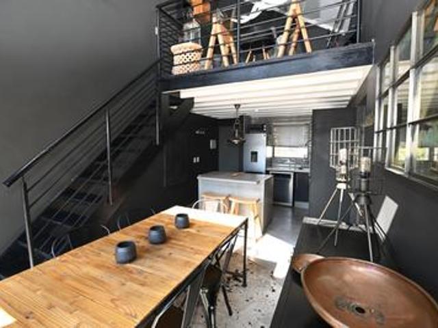 fully furnished modern one bed loft.