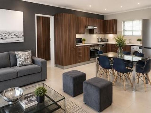 fully furnished modern 2 bedroom apa.