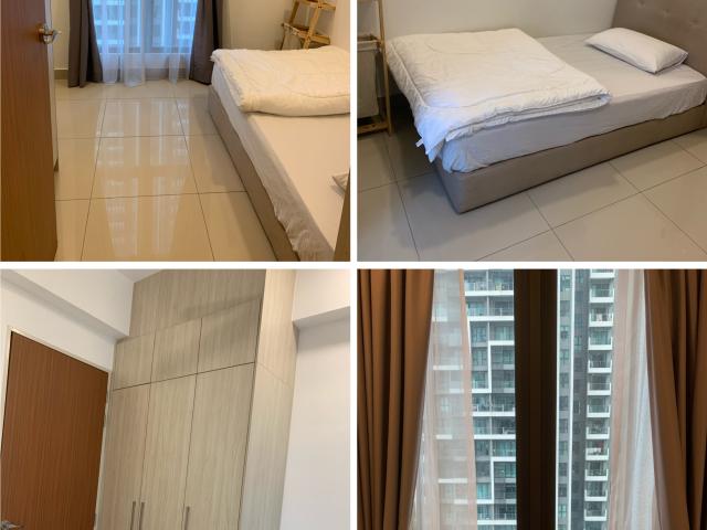Fully Furnished Medium Room, Sunset & Swimming Pool View, Cozy Comfy Ambiance