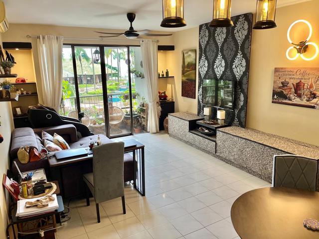 Fully Furnished Miami Green Condo Clubhouse View