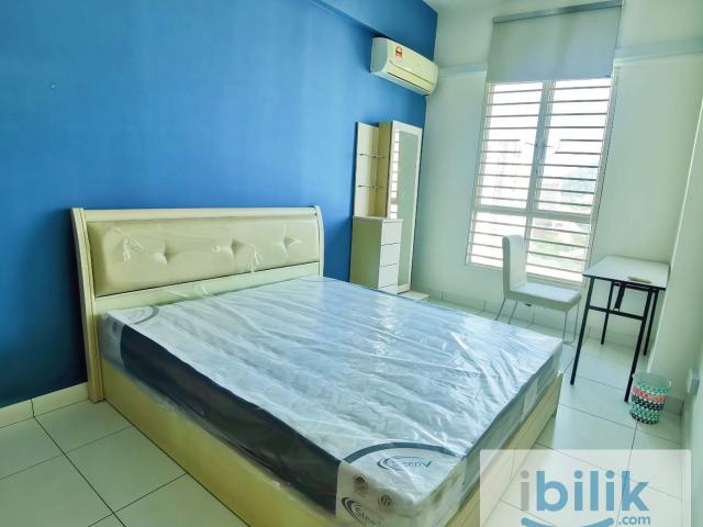 Fully Furnished Middle Room At Elit Heights, Bayan Baru