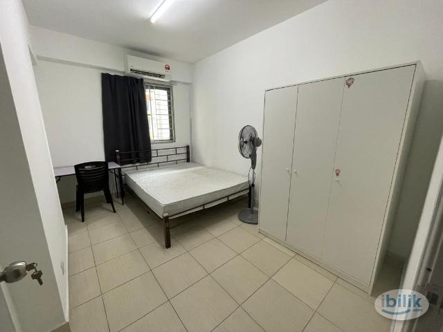 Fully Furnished Single Private Room at D'Alamanda, 7 mins Walk to LRT/MRT, AEON Maluri near Sunway Velocity/MyTown/T