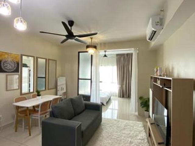 Fully Furnished Studio Apartment Tulip Residence Denai Alam For Rent