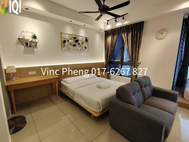 FULLY FURNISHED Studio Sea & City View @ Bali Residence