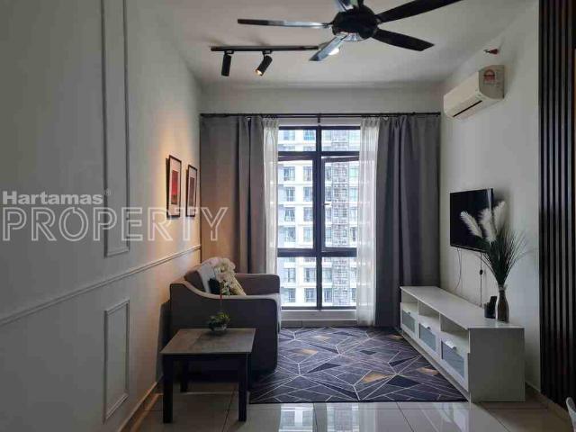 Fully Furnished Studio Unit For Rent At Sentul Point Suite Apartments