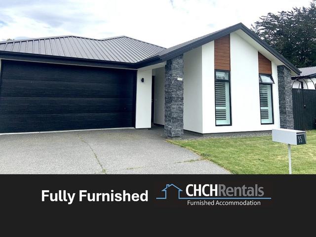Fully Furnished Stunning Modern Family Home in Quiet Subdivision!