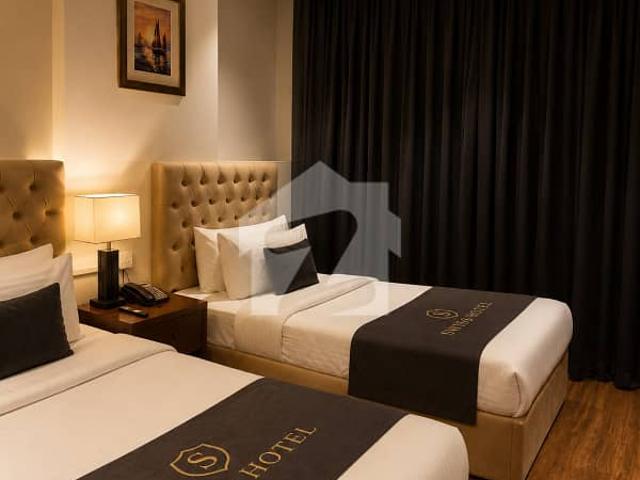 Fully Furnished Swiss International Hotel Suites | Best ROI + 30 Free Vouchers | Earn Up to PKR 70,000 Monthly Rent Flat For Sale
