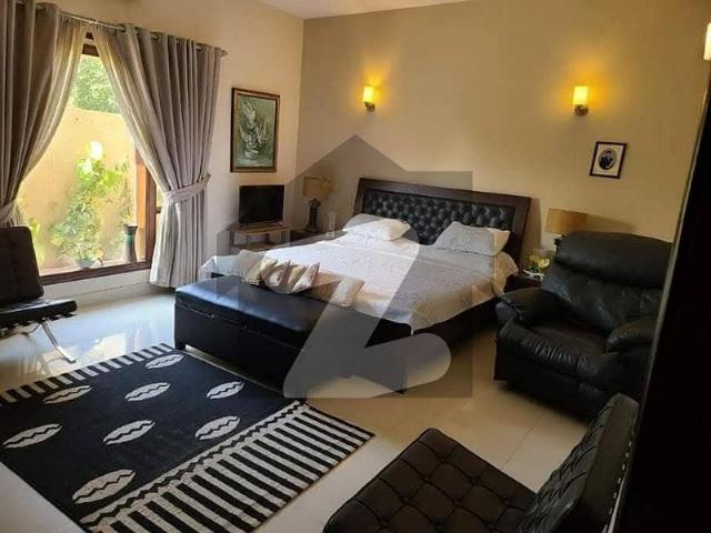 Fully Furnished Portion For Rent In DHA Phase 8 Karachi