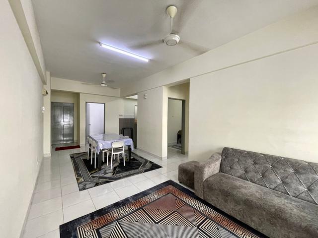 FULLY FURNISHED Pangsapuri Damai Seksyen 25 Shah Alam