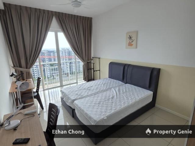 Fully Furnished Partition Room Male Unit for Rent at Nadayu 801, Shah Alam