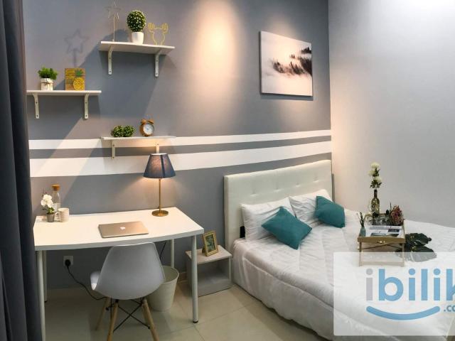 Fully furnished premium balcony room! 6 stations to klcc ️
