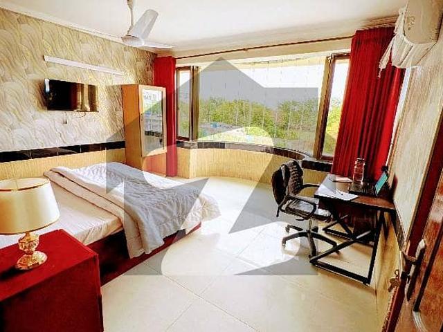 Fully Furnished Room | Airport Road Lahore Cantt Flat For Rent