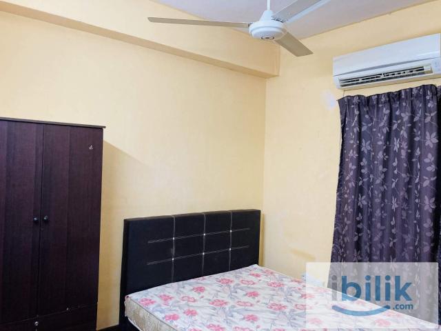 Fully furnished room at MENARA BAKTI available for rent to a single, professional, working adult only