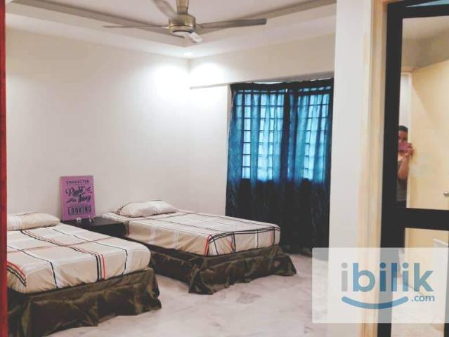 Fully Furnished Room @ Sri Intan 2 Condo | MRT Kentomen | FREE Utilities | Jalan Ipoh, KL