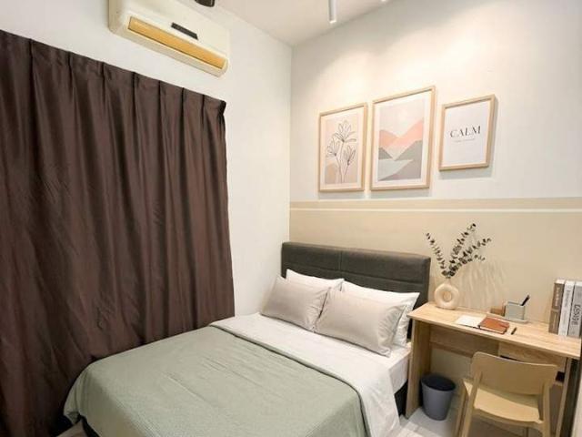 Fully Furnished Rooms Walking Distance to LRT Pusat Bandar Puchong