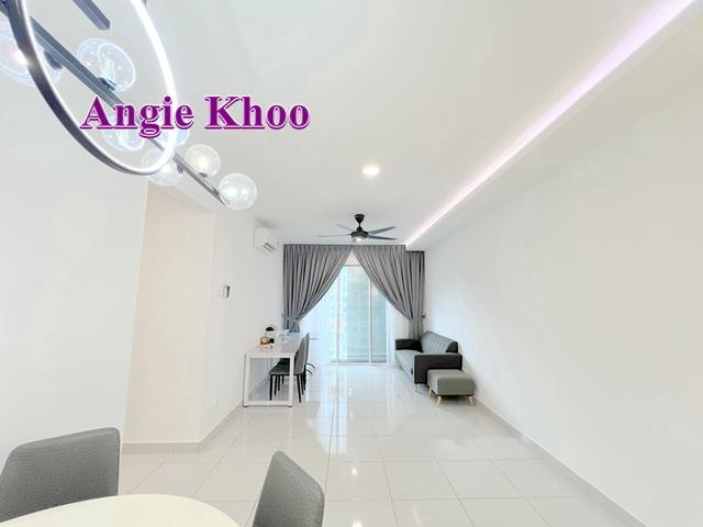 Fully Furnished Reno 2 car Park 970sqft Fairview Residence Sungai Ara