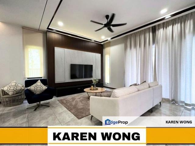 FULLY FURNISHED & RENO SIERRA PRIME BUKIT BANYAN 2 Storey SEMI DETACHED for