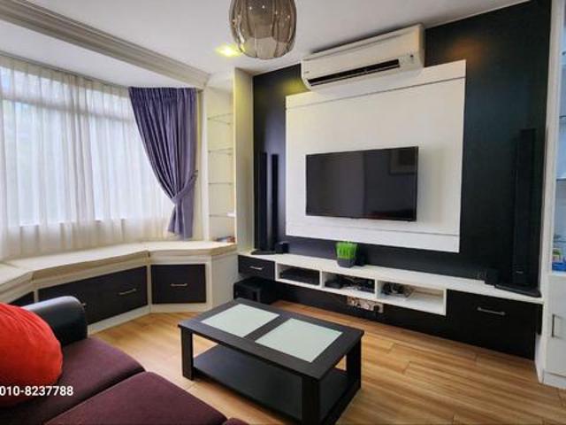 Fully Furnished Renovated Desa Ku iii Condominium Kemensah