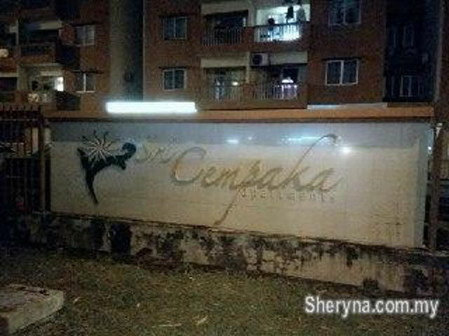 fully furnished & renovated sri cempaka apartment, taman sepakat