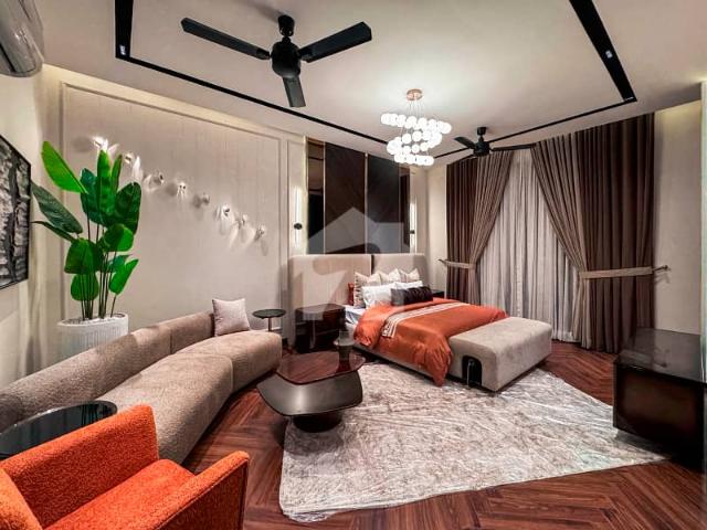 Fully Furnished With Full Basement Swimming Pool 1 Kamal 6 Beds Luxury Bungalow For Sale L Block Phase 6 DHA Lahore