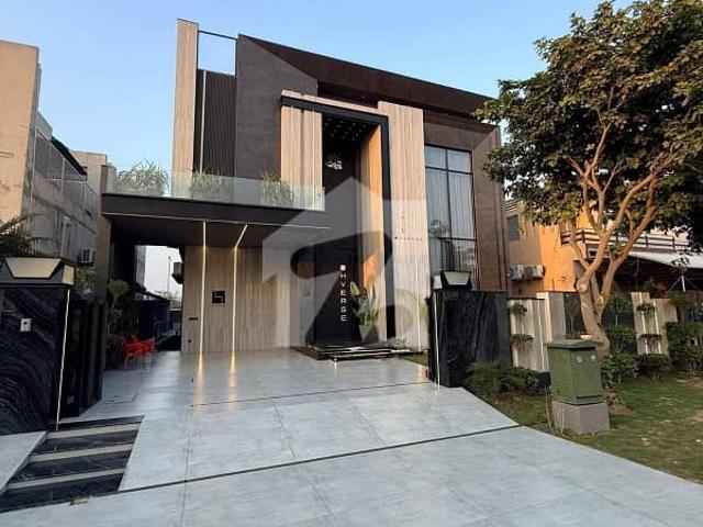 Fully Furnished With Pool 1 Kanal Brand New House For Sale in DHA Phase 6 Prime Location Near To Dolmen Mall And Commercial