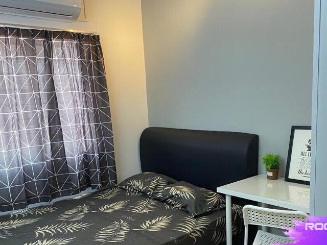 Fully Furnished, WiFi & Air Cond FREE, Middle Room for RENT at Pusat Bandar Puchong, Puchong