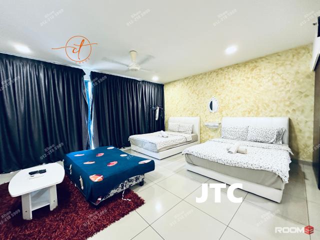 Fully Furnished Trefoil Studio For Rent In Setia Alam