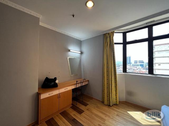 Fully Furnished Triple Single & Queen Bed Room Unit for Rent nearby General Hospital, UniKL, Greentown, Ipoh Garden