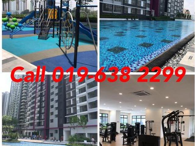 Fully Furnished Unit Bukit Jalil Casa Green Walk to LRT 5 min only