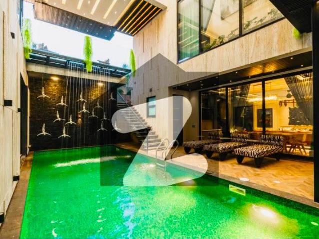 Fully Furnished Ultra Luxurious 2 Kanal House with Swimming Pool Available For Sale in DHA Phase 6
