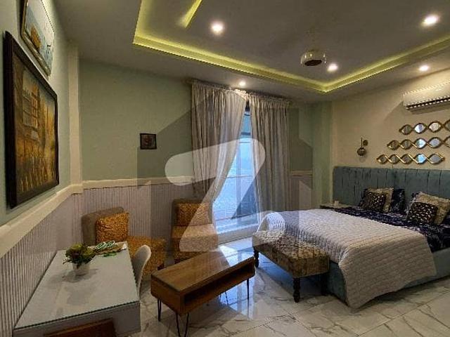 Fully Furnished Upper portion available For Rent Bharia town phase 8