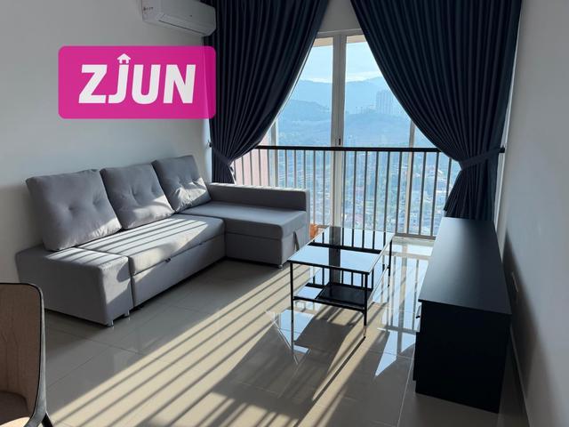 FULLY FURNISHEDGreenlane Setia Skyville Renovated Heng Ee 2CP RENT