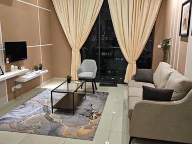 Fully FurnishedMaple Residence Bandar Bestari Klang Corner Unit