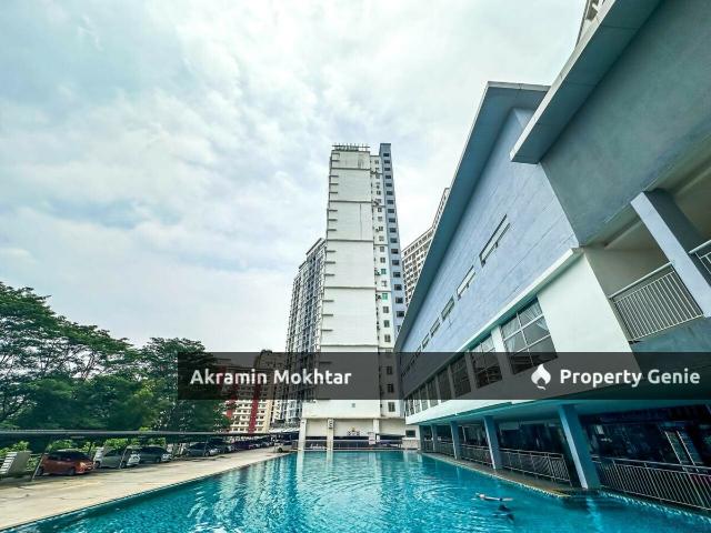 Fully Futnished, Corner Unit, Renovated & 2 Parking | Penthouse Suasana Lumayan Condominium Bandar Sri Permaisuri Cheras, KL