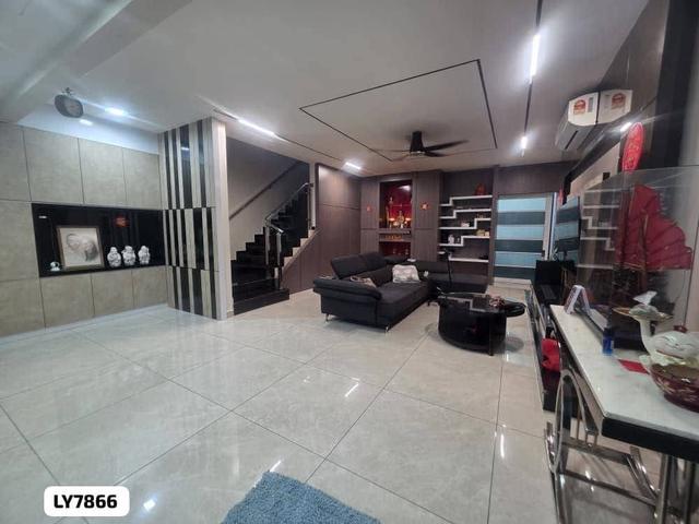 FULLY RENO EXTEND 20x75 Bandar Botanic Klang 25Storey House