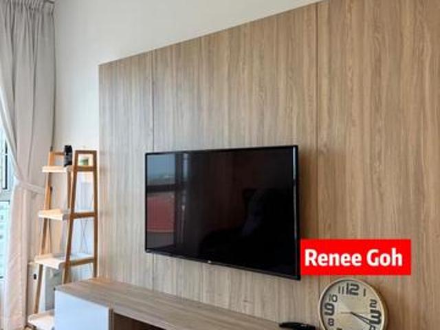 Fully Reno ISantorini Mid Floor 2 SBS Carpark Tanjung Tokong
