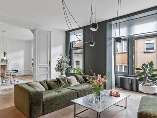 Fully renovated authentic Bxl apartment 152m2 Josaphat