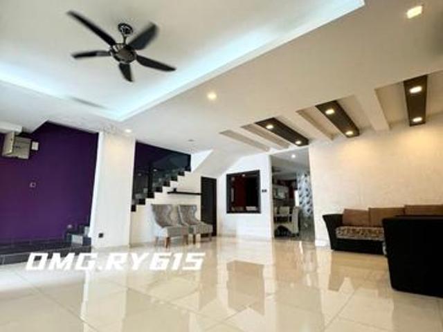 FULLY RENOVATED Bukit Rimau Kota Kemuning 24x80 Double Sty Superlink