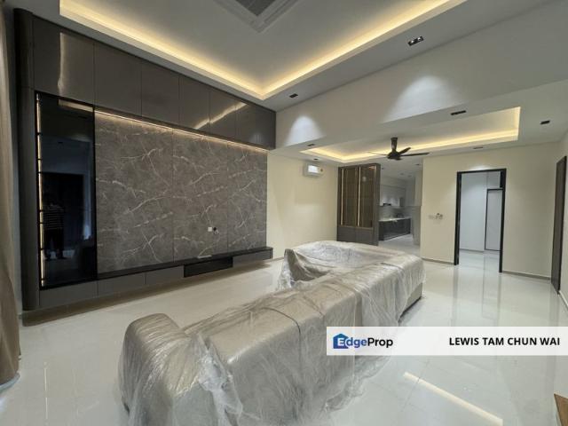 Fully renovated, extended, gated guarded, brand new 2 sty house