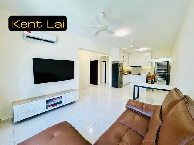 FULLY RENOVATED Mahsuri Square Bayan Baru Fully Furnish 1 CarPark