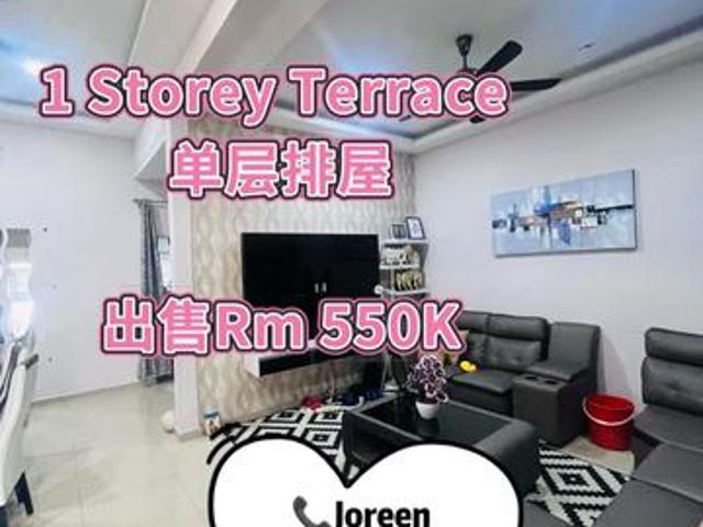 Fully Renovated Taman Perling 1 Storey Terrace House For SALE