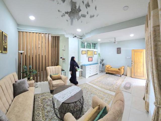 Fully renovated teres setingkat taman serkam indah merlimau melaka