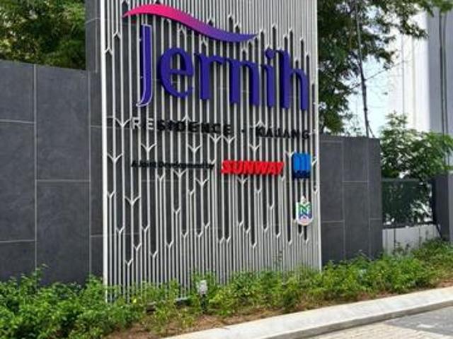 FULLYFURNISHED 2 Bedrooms Apartment Jernih ResidenceKajang for RENT