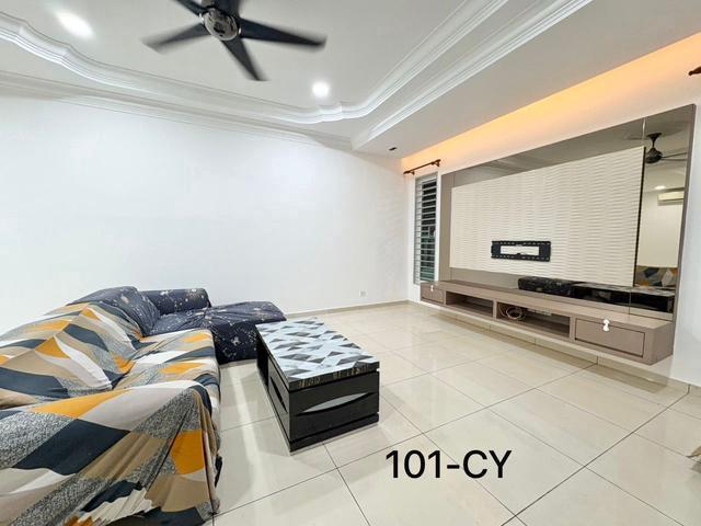 Furnish Endlot 2 Sty HouseMeru Klang opposite Klang ParadeFor Rent