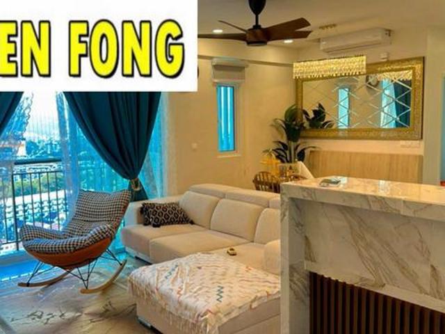 FURNISH UNIT Havana Residence 900sf Low Floor 1cp Bayan Lepas FIZ Area