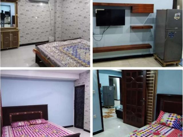 Furnish 2 bedroom per day 8 thousand Gujranwala ID 03140