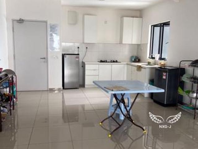 Furnished 1000sqft 3R2B Duduk Seruang Eco Sanctuary Telok Panglima