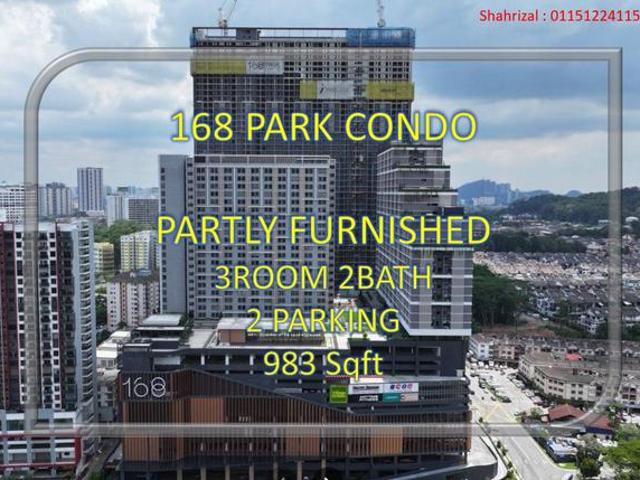 FURNISHED 168 Park Condo Selayang BIG UNIT 2 PARKING