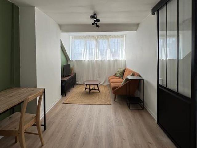 Furnished 1 bed apt, bright available now