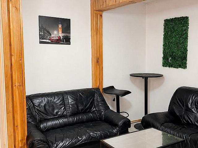 Furnished 1 Bedroom + Living Room + Utilities Basement Suite